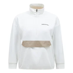 Peak Performance Tröjor Dam-W Mid Layer Vit Offwhite