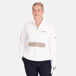 Peak Performance Tröjor Dam-W Mid Layer Vit Offwhite