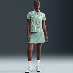 Nike Pikétröjor Dam-W Nk Df Vctry Ss Polo Prnt Mint Foam-Cannon-White