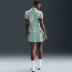 Nike Pikétröjor Dam-W Nk Df Vctry Ss Polo Prnt Mint Foam-Cannon-White