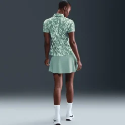 Nike Pikétröjor Dam-W Nk Df Vctry Ss Polo Prnt Mint Foam-Cannon-White