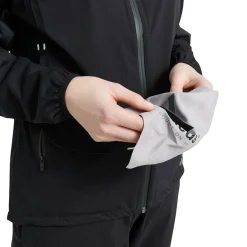 Abacus Regnjackor Dam-W Pitch 37.5 Technology Svart 600-Black