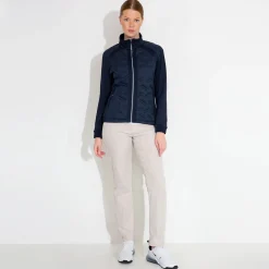Abacus Jackor Dam-W Portrush Hybrid Jacket Blå 300-Navy