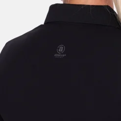 Abacus Pikétröjor Dam-W Prestwick Recycle Svart 600-Black