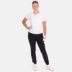 Abacus Pikétröjor Dam-W Prestwick Recycle Vit 100-White