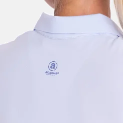 Abacus Pikétröjor Dam-W Prestwick Recycled Sleeveless Blå 310-Lt.Blue