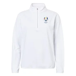 Abacus Tröjor Dam-W Rc25 Cradoc Halfzip Fleece Vit 100-White