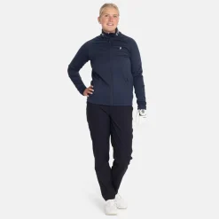 Peak Performance Tröjor Dam-W Rider Essentials Zip Blue Shadow-Blue Shadow-