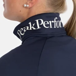 Peak Performance Tröjor Dam-W Rider Essentials Zip Blue Shadow-Blue Shadow-
