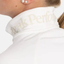 Peak Performance Tröjor Dam-W Rider Essentials Zip Offwhite-Offwhite-