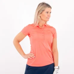 Puma Pikétröjor Dam-W Rotation Georgia Peach