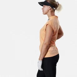 Abacus Pikétröjor Dam-W Sandy Cupsleeve 462-Apricot