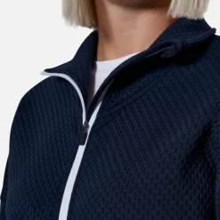 Abacus Jackor Dam-W Sunningdale Fullzip Blå 300-Navy