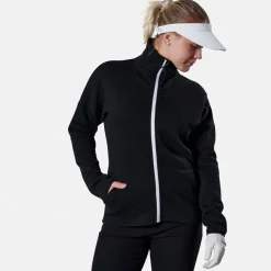 Abacus Jackor Dam-W Sunningdale Fullzip Svart 600-Black