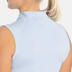 Bogeys & Birdies Pikétröjor Dam-W Tech Blade SL Solid Chambray Blue