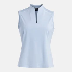 Bogeys & Birdies Pikétröjor Dam-W Tech Blade SL Solid Chambray Blue