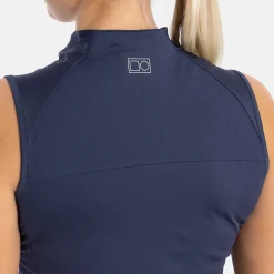 Bogeys & Birdies Pikétröjor Dam-W Tech Blade SL Solid Blå Navy