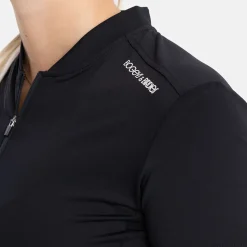 Bogeys & Birdies Pikétröjor Dam-W Tech Blade V-Neck Tee 2.0 Svart Black