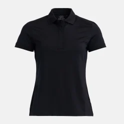 Bogeys & Birdies Pikétröjor Dam-W Tech Hidden Buttons Svart Black