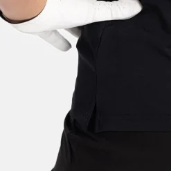 Bogeys & Birdies Pikétröjor Dam-W Tech Hidden Buttons Svart Black