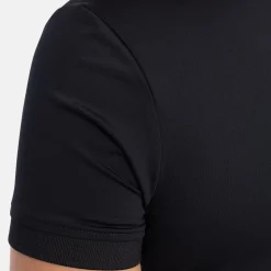 Bogeys & Birdies Pikétröjor Dam-W Tech Hidden Buttons Svart Black