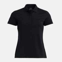 Bogeys & Birdies Pikétröjor Dam-W Tech Hidden Buttons Svart Black