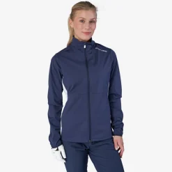 Bogeys & Birdies Jackor Dam-W Tech Windbreaker Softshell Blå Vit Navy/White