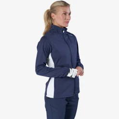 Bogeys & Birdies Jackor Dam-W Tech Windbreaker Softshell Blå Vit Navy/White