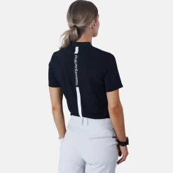 Peak Performance Pikétröjor Dam-W Turf Zip Ss Svart Black