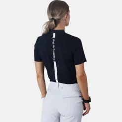 Peak Performance Pikétröjor Dam-W Turf Zip Ss Svart Black