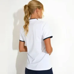 Abacus Pikétröjor Dam-W Turnberry Vit 193-White-Navy