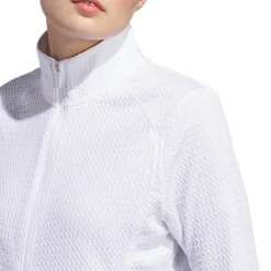 Adidas Tröjor Dam-W Ultimate C Txt Jkt Vit White