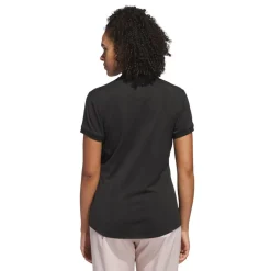 Adidas Pikétröjor Dam-W Ultimate Diamond Jacquard Polo Shirt Svart Black