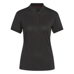 Adidas Pikétröjor Dam-W Ultimate Diamond Jacquard Polo Shirt Svart Black