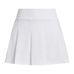 Adidas Skorts & Kjolar-W Ultimate Tour Pleated Skirt Vit White