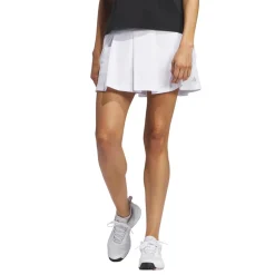 Adidas Skorts & Kjolar-W Ultimate Tour Pleated Skirt Vit White