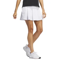 Adidas Skorts & Kjolar-W Ultimate Tour Pleated Skirt Vit White
