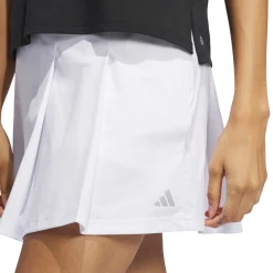 Adidas Skorts & Kjolar-W Ultimate Tour Pleated Skirt Vit White