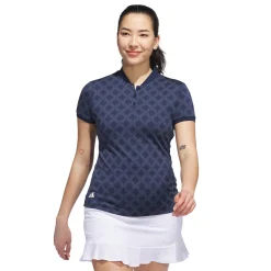 Adidas Pikétröjor Dam-W Ultimatec Jqrd Ss Blå CollegiateNavy