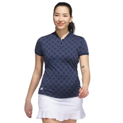 Adidas Pikétröjor Dam-W Ultimatec Jqrd Ss Blå CollegiateNavy