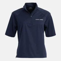 Bogeys & Birdies Jackor Dam-W Windbreaker SS 1/4 Zip Blå Navy