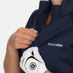 Bogeys & Birdies Jackor Dam-W Windbreaker SS 1/4 Zip Blå Navy