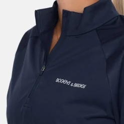 Bogeys & Birdies Jackor Dam-W Windbreaker SS 1/4 Zip Blå Navy