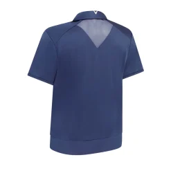 Callaway Pikétröjor Dam-Waist Length Ss Top Blå Peacoat