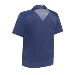 Callaway Pikétröjor Dam-Waist Length Ss Top Blå Peacoat