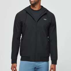 Travis Mathew Jackor Herr-Wanderlust Hoodie Svart Black