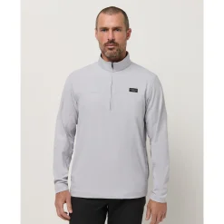 Travis Mathew Tröjor Herr-Wanderlust Qtr Zip Micro-Chip
