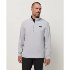 Travis Mathew Tröjor Herr-Wanderlust Qtr Zip Micro-Chip