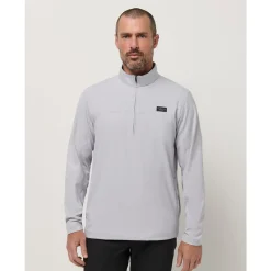 Travis Mathew Tröjor Herr-Wanderlust Qtr Zip Micro-Chip