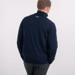 Ivanhoe Tröjor Herr-Wilfred Windbreaker Blå Navy (022)